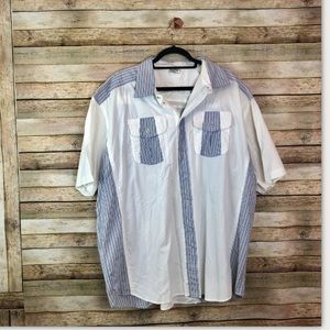 COOGI Shirt XXL Mens White Button Down